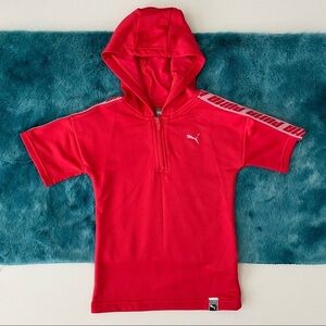 Puma Toddler Girl Short Sleeve Hoodie Dress Size 2T